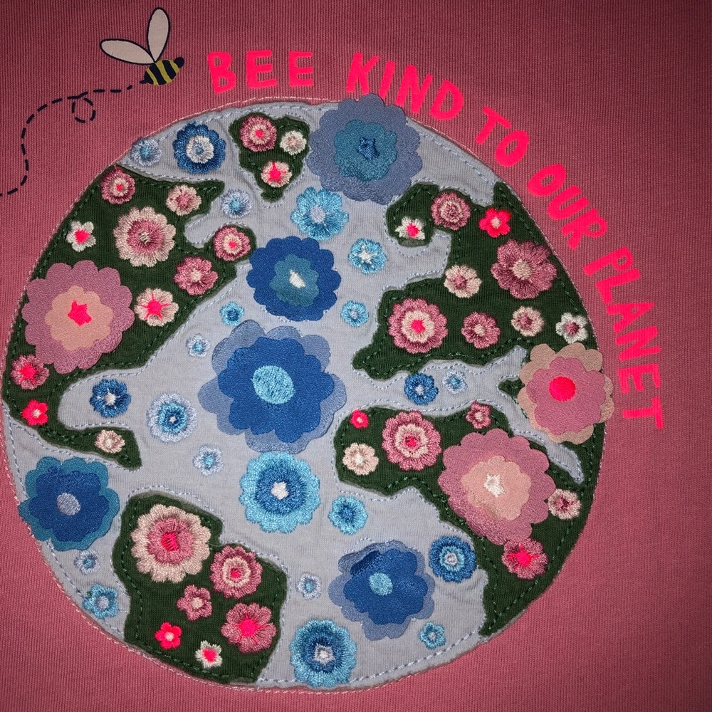 Mini boden planet shirt girls 9 10 - Picture 2 of 4